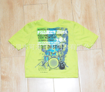 【提供男童女童T恤加工】價格,廠家,圖片,童針織衫,南昌市可米針織內衣-